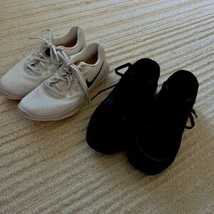 2 pairs of Nike shoes - Women size 7